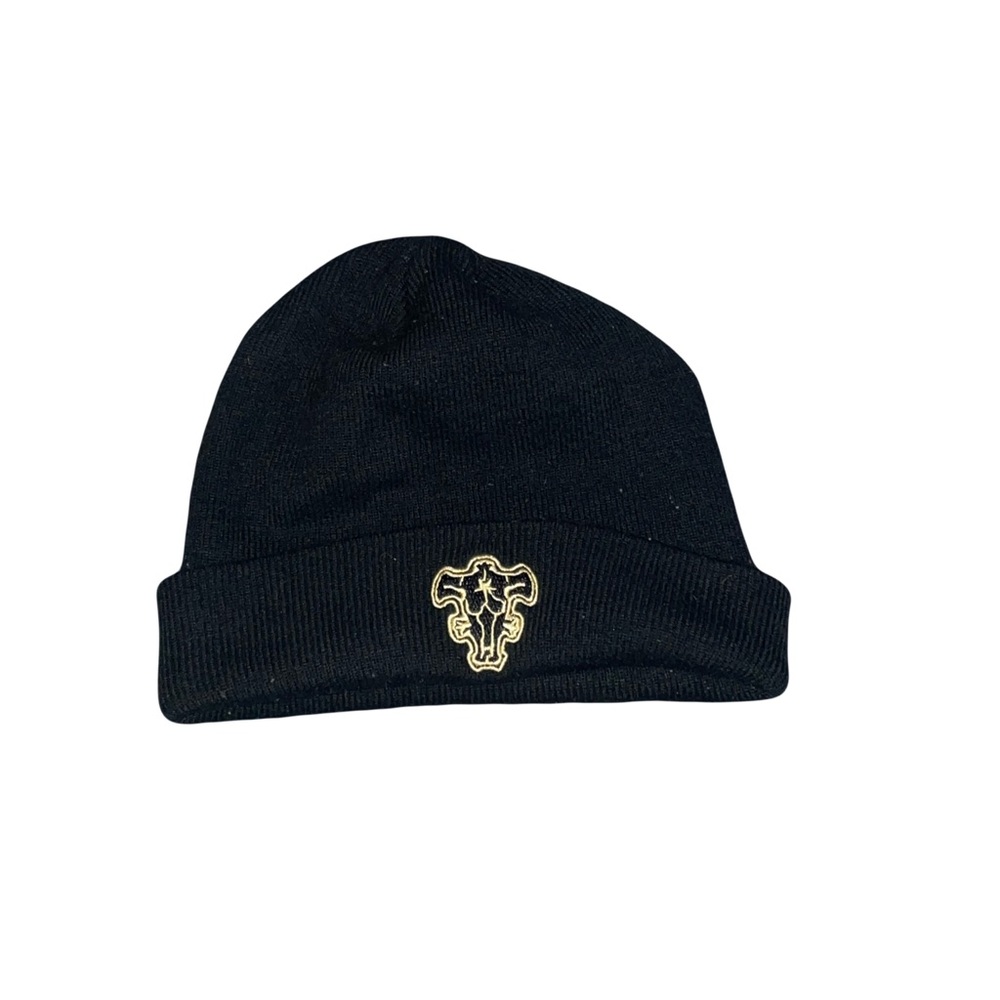 Black clover beanie